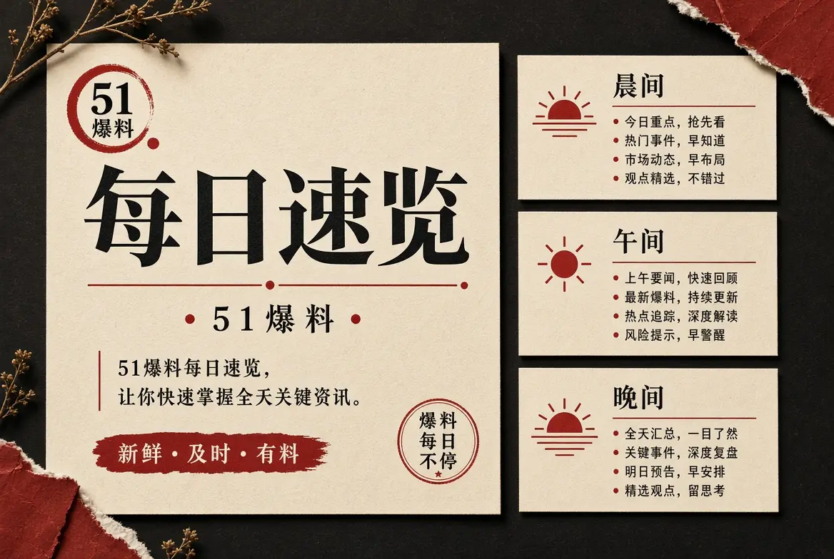 每日速览栏目